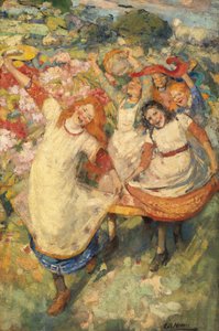 The Dance of Spring by Edward Atkinson Hornel