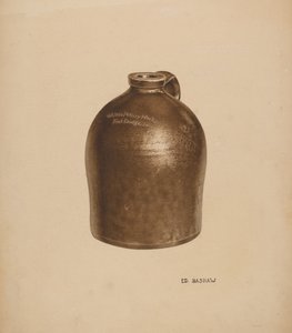 Pottery Milk Jug