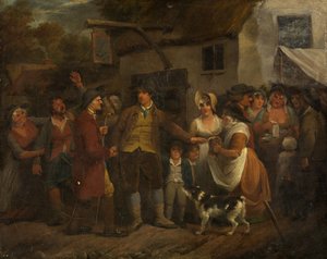 The Ale House Door by Edward Bird