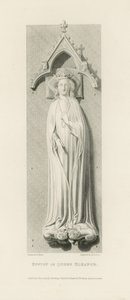 Effigy of Queen Eleanor by Edward Blore