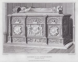 Monument of Sir Anthony Browne, in Battle Church by Edward Blore