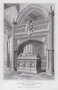 Monument of Sir John Spencer, in Great Brington Church by Edward Blore