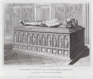 Monument of Thomas Beauchamp Earl of Warwick, in the Choir of St Mary
