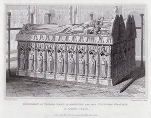 Monument of Thomas Earl of Arundel and his Countess Beatrix, in Arundel Church