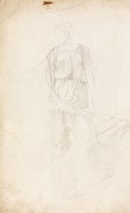 Classical Figure by Edward Burne-Jones