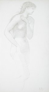 Standing Female Nude