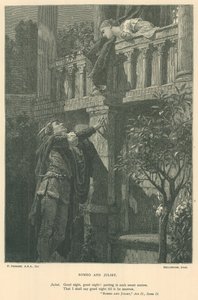 Illustration for Romeo and Juliet by Edward Burne Jones