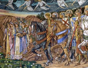 The Virgin and the Holy Martyrs by Edward Burne Jones