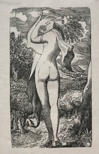 Bacchante or The Player on The Lyre by Edward Calvert