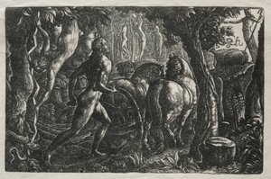 The Ploughman by Edward Calvert