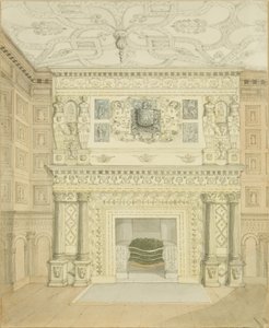 Chimneypiece, Great Oak Room, Red Lodge
