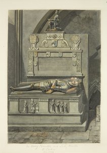 Monument to Sir Henry Newton, and Lady Newton in Bristol Cathedral by Edward Cashin