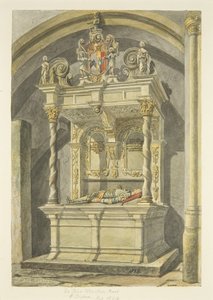 Monument to Sir John Newton, Bart., in Bristol Cathedral by Edward Cashin