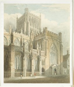 North View of Bristol Cathedral by Edward Cashin