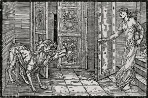 Cerberus by Edward Coley (after) Burne Jones