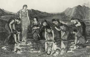 Mirror of Venus by Edward Coley (after) Burne Jones