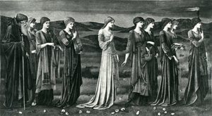 The Wedding of Psyche by Edward Coley (after) Burne Jones