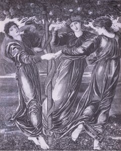 The Garden of Hespirides, Bibbys Annual by Edward Coley (after) Burne Jones