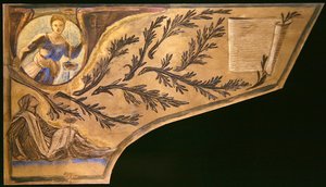 Poet Muse - Piano Lid Paper by Edward Coley Burne Jones