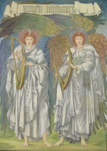 Angeli Laudantes, c.1887 by Edward Burne Jones