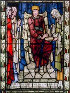 King David and Charity by Edward Burne Jones
