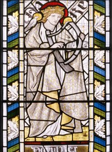King David (detail) by Edward Burne Jones