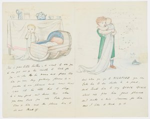 Letter to Angela Thirkell by Edward Burne Jones