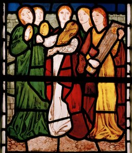 Maiden Musicians (from the Song Of Solomon) by Edward Burne Jones