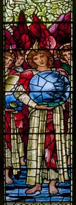 Oxford Harris Manchester College, Morris & Co., Edward Burne-Jones, The Days Of Creation by Edward Coley Burne Jones