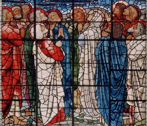 The Ascension Window (detail), 1885 by Edward Burne Jones