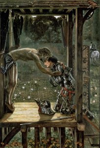 The Merciful Knight by Edward Burne Jones