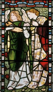 The New Jerusalem (detail) by Edward Burne Jones
