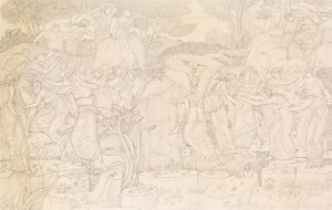 The Rape of Proserpina by Edward Burne Jones