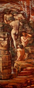 Wood Nymphs by Edward Burne Jones