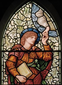 Enoch (detail) by Edward Coley and Dearle Burne Jones