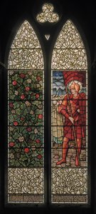 Foliage & Joshua by Edward Coley and Dearle Burne Jones