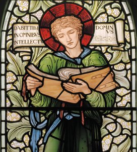 Timothy (detail) by Edward Coley and Dearle Burne Jones