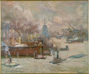 The Great Shipyard by Edward Cucuel