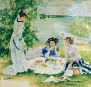 The Picnic by Edward Cucuel