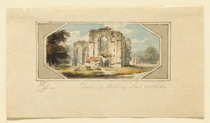 Furness Abbey, Lancashire by Edward Dayes