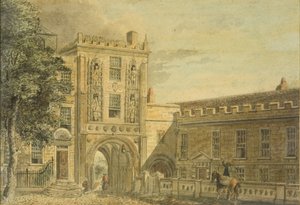 North view of the College Gateway