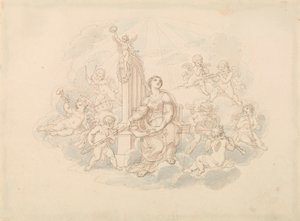 Heavenly Orchestra by Edward Francis Burney