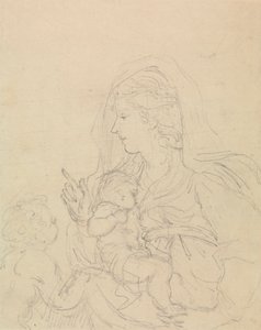 Madonna and Child by Edward Francis Burney