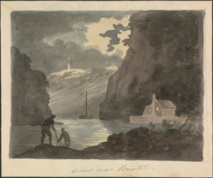 View near Bristol by Edward Francis Burney