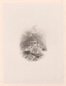 Gate of Theseus, Athens by Edward Francis Finden