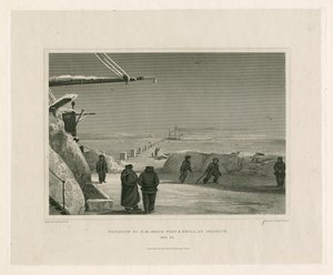 Situation of HM Ships Fury and Hecla, at Igloolik