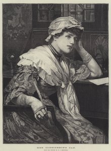 Her Considering Cap by Edward Frederick Brewtnall