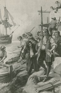 Winstanley Carried Off by Pirates by Edward Frederick Skinner