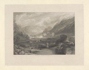 Rievaulx Abbey, Yorkshire by Edward Goodall