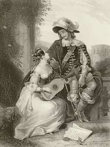 Love by Edward Henry Corbould